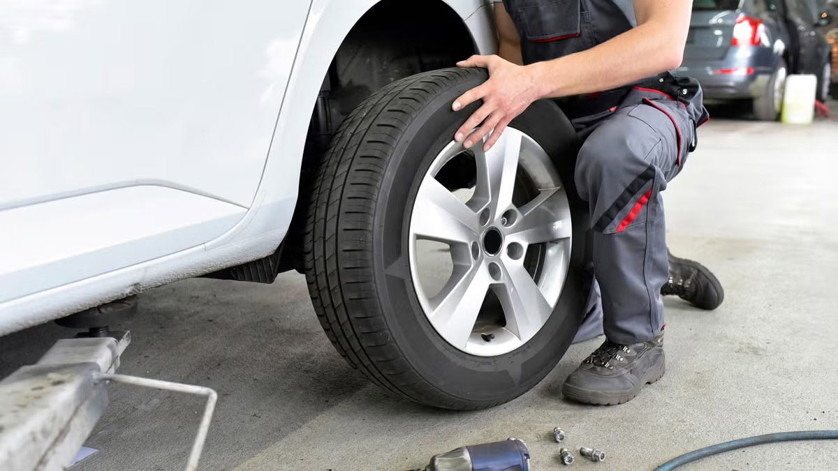 جابه‌جایی تایر خودرو