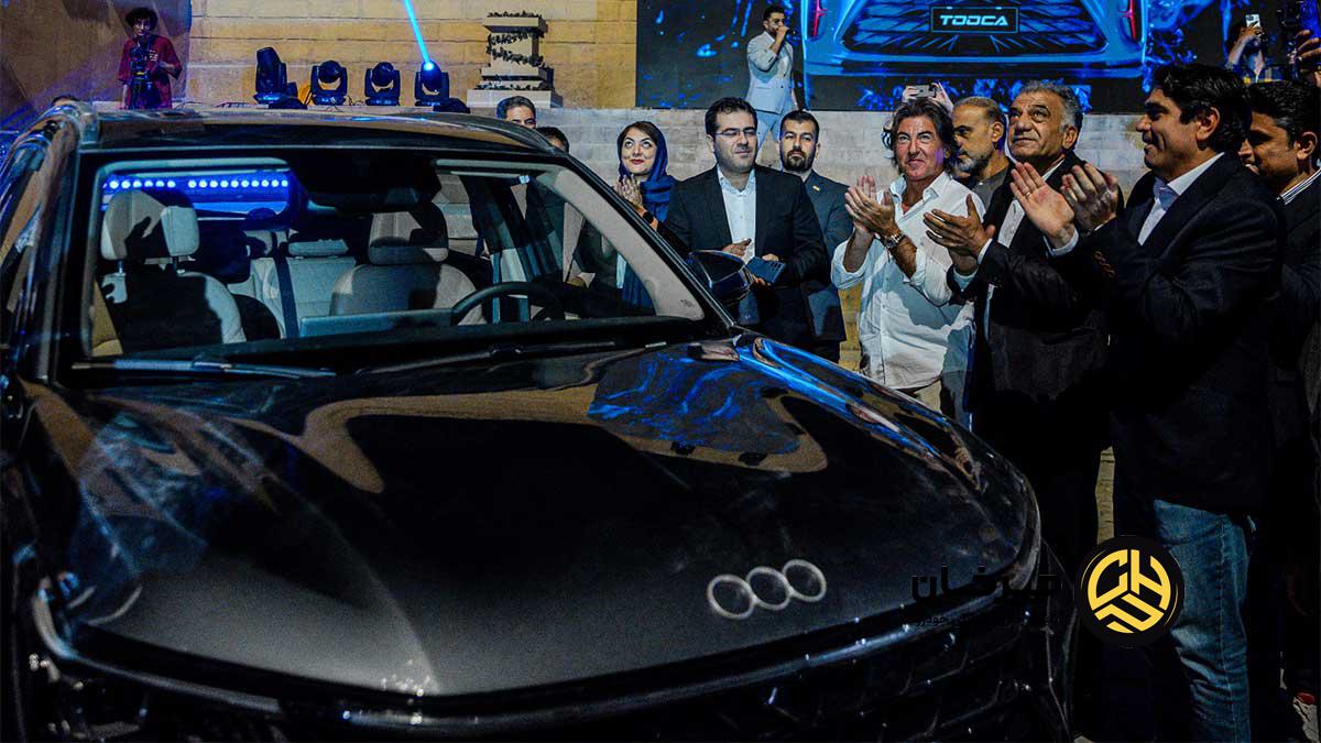 رونمایی آرتابان از خودروهای توکا و آرتان با حضور ستارگان استقلال