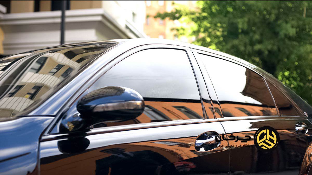 جدا کردن شیشه دودی خودرو