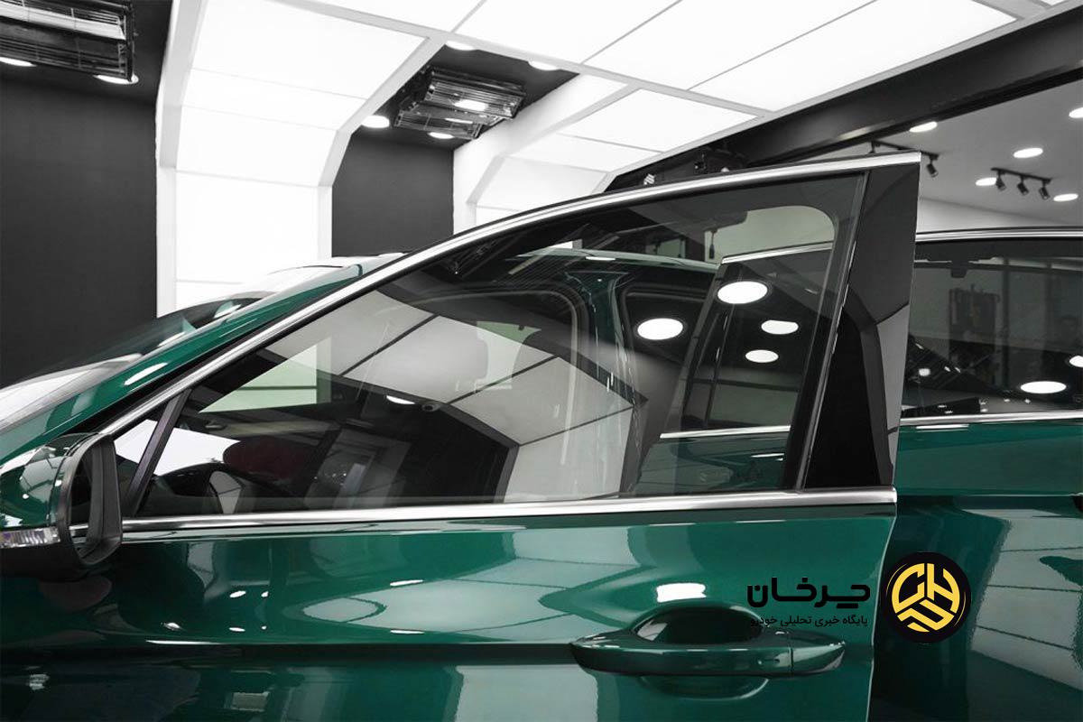 جدا کردن شیشه دودی خودرو