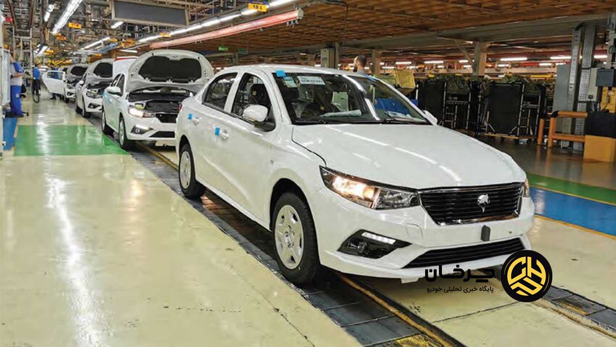 تولید ایران خودرو