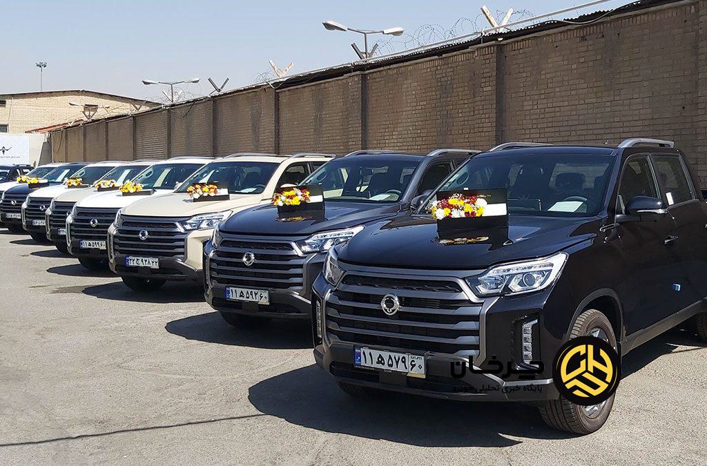 اولین سری پیکاپ‌های موسو گرند خان تحویل مشتریان شد