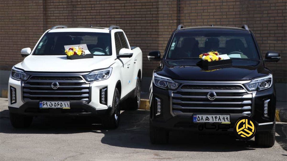 تحویل پیکاپ‌های موسو گرند خان