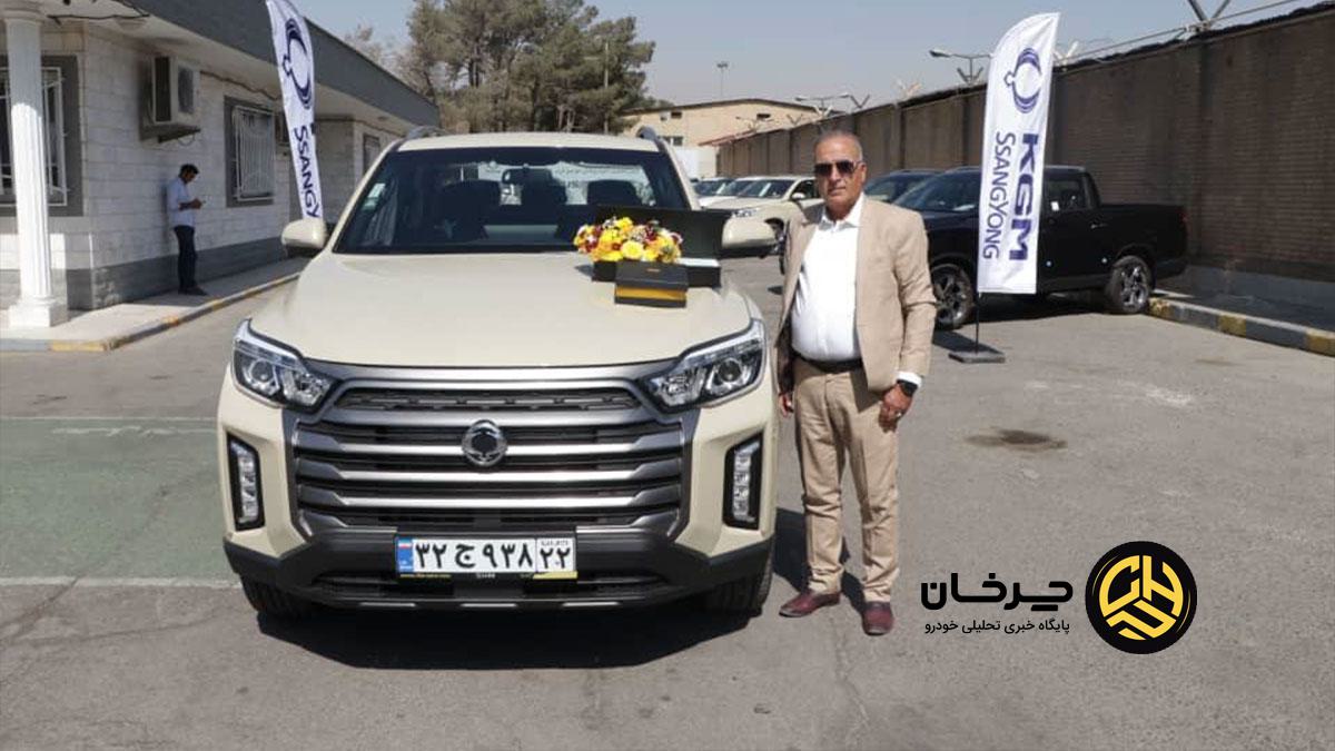 تحویل پیکاپ‌های موسو گرند خان