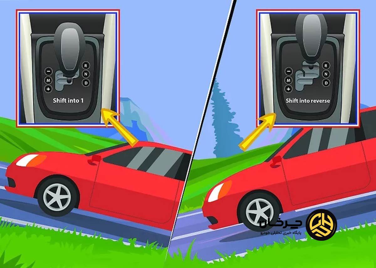 عقب رفتن خودرو
