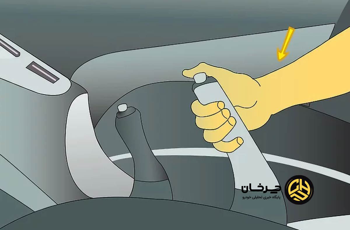 عقب رفتن خودرو