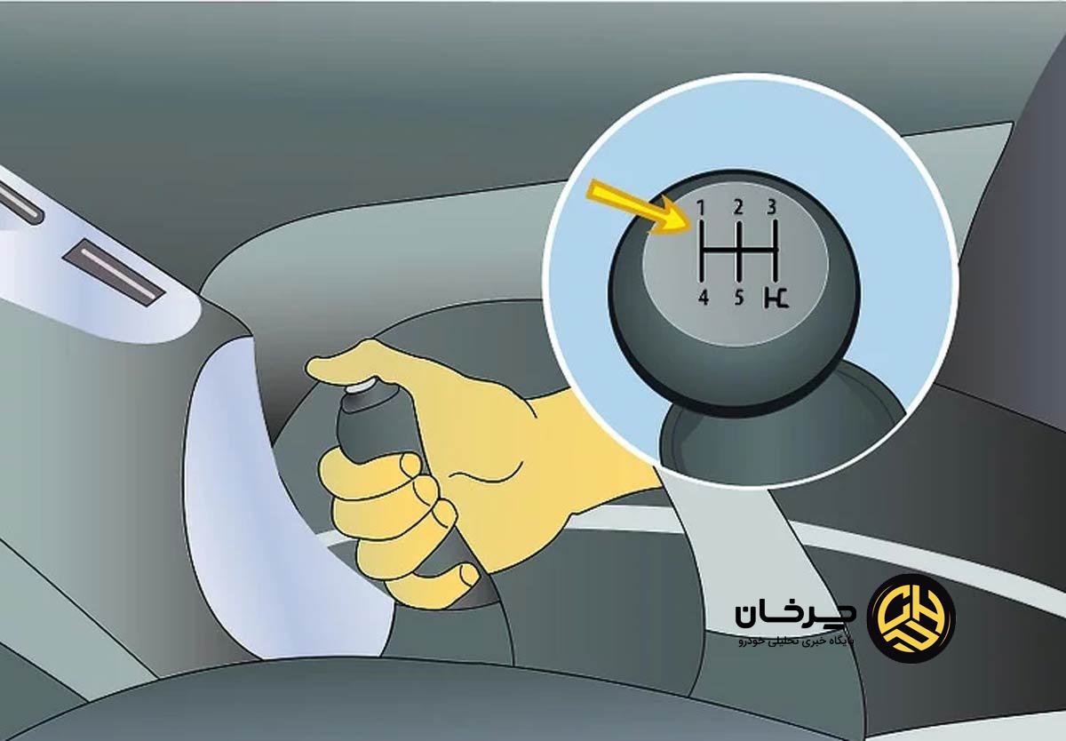 عقب رفتن خودرو
