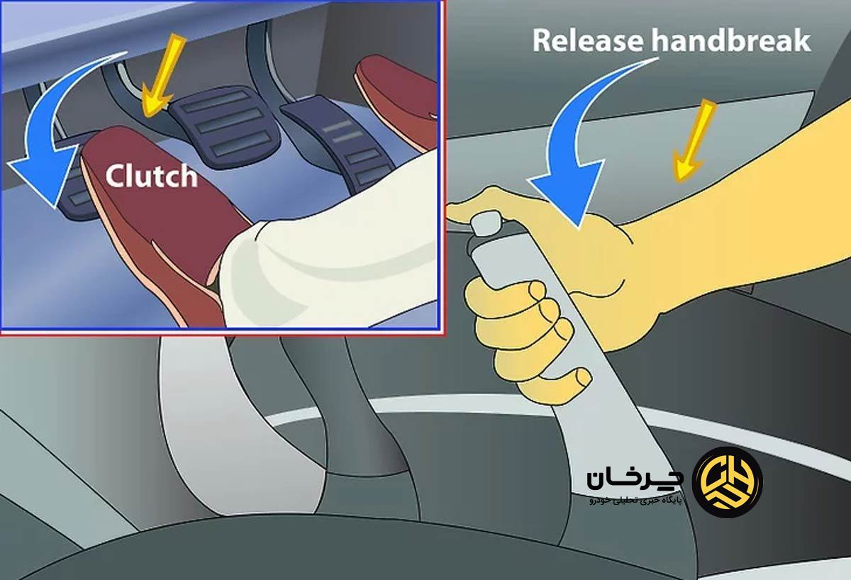 عقب رفتن خودرو