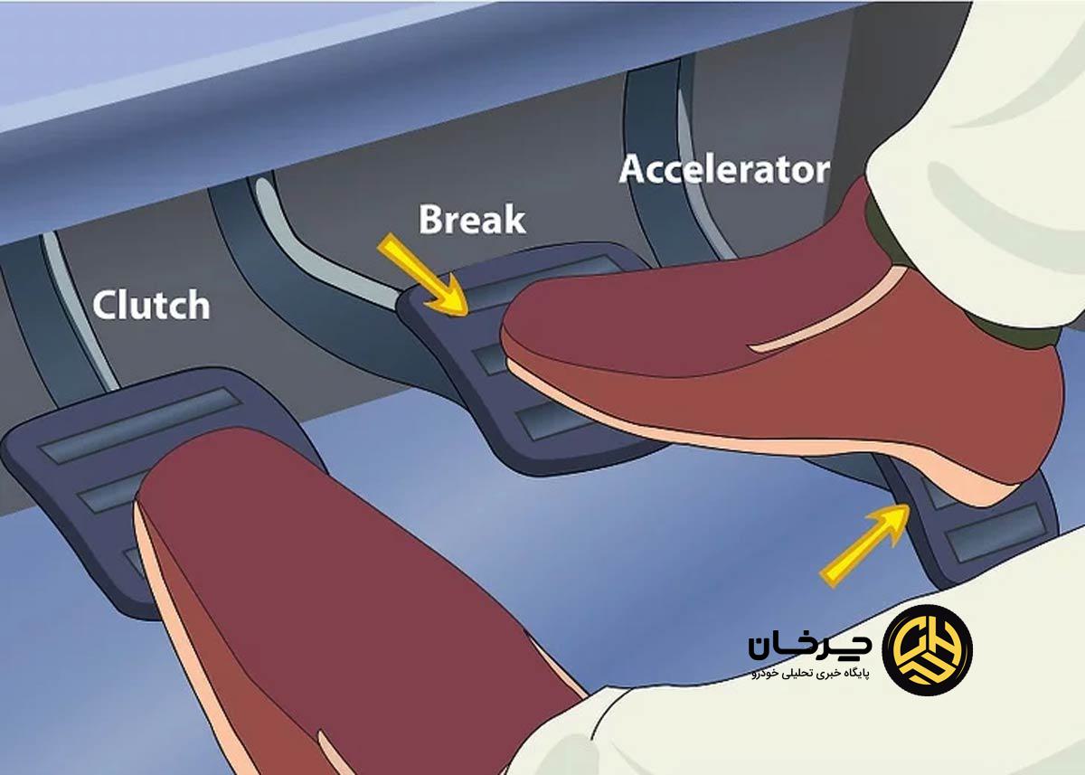 عقب رفتن خودرو
