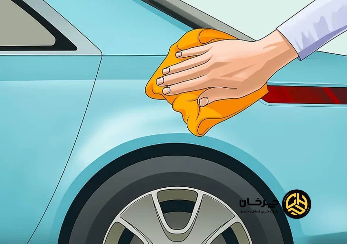 رفع خط و خش بدنه خودرو