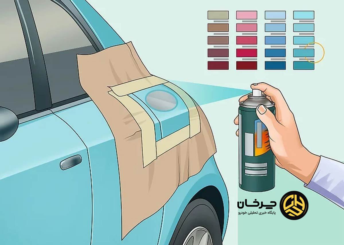 رفع خط و خش بدنه خودرو