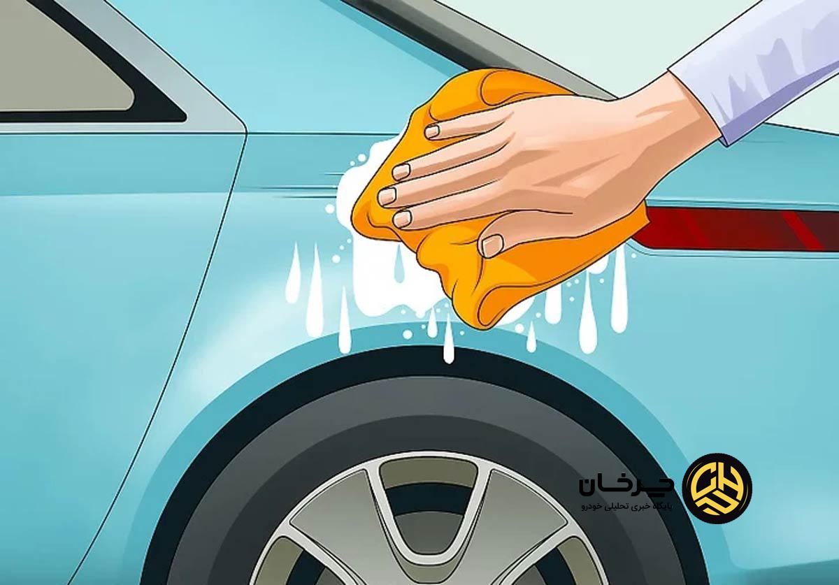 رفع خط و خش بدنه خودرو