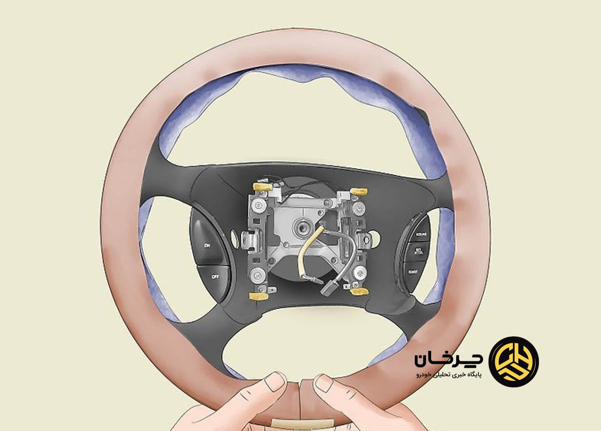راهنمای گام به گام تعویض چرم فرمان خودرو در خانه
