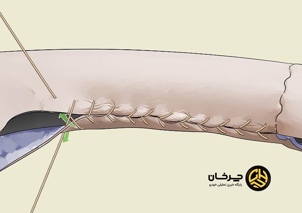 تعویض چرم فرمان
