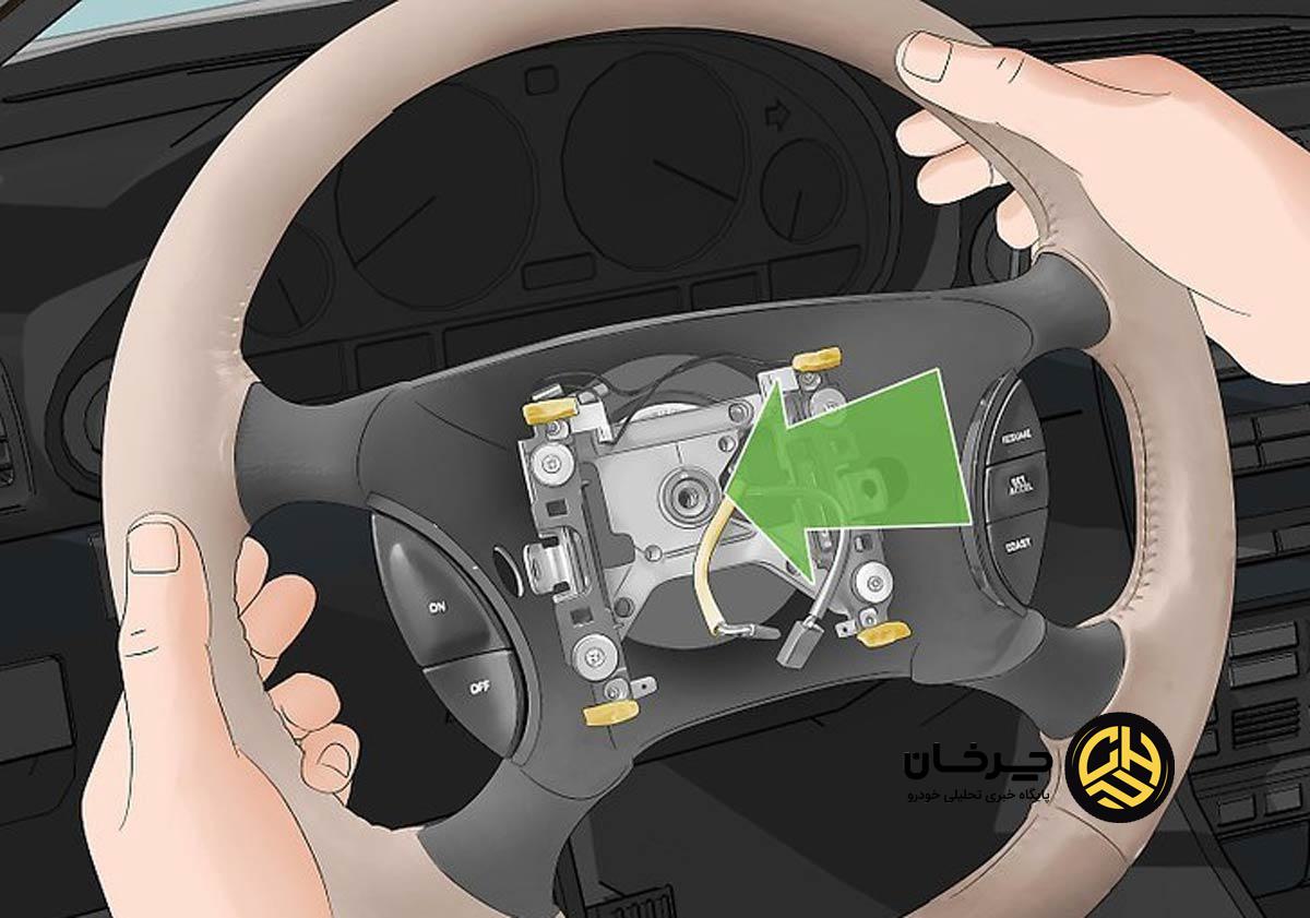 تعویض چرم فرمان