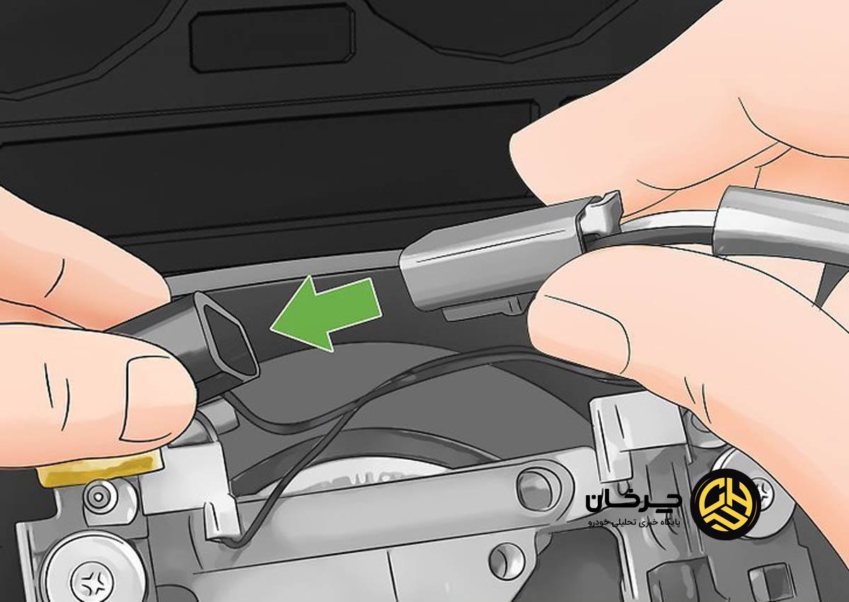 تعویض چرم فرمان