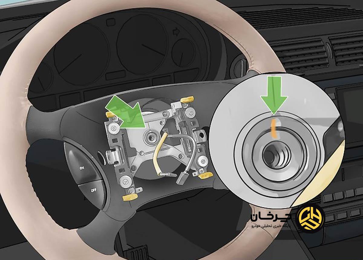 تعویض چرم فرمان