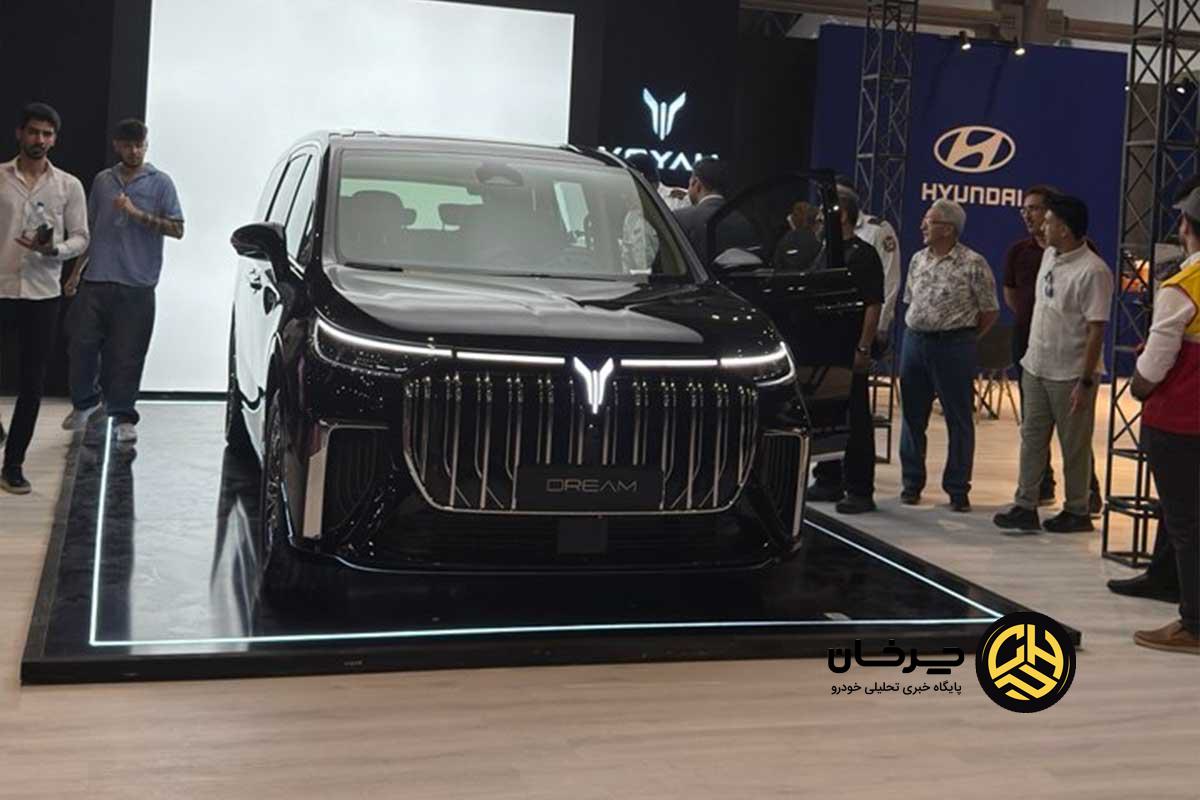 سروش موتور در نمایشگاه حمل‌ونقل اصفهان