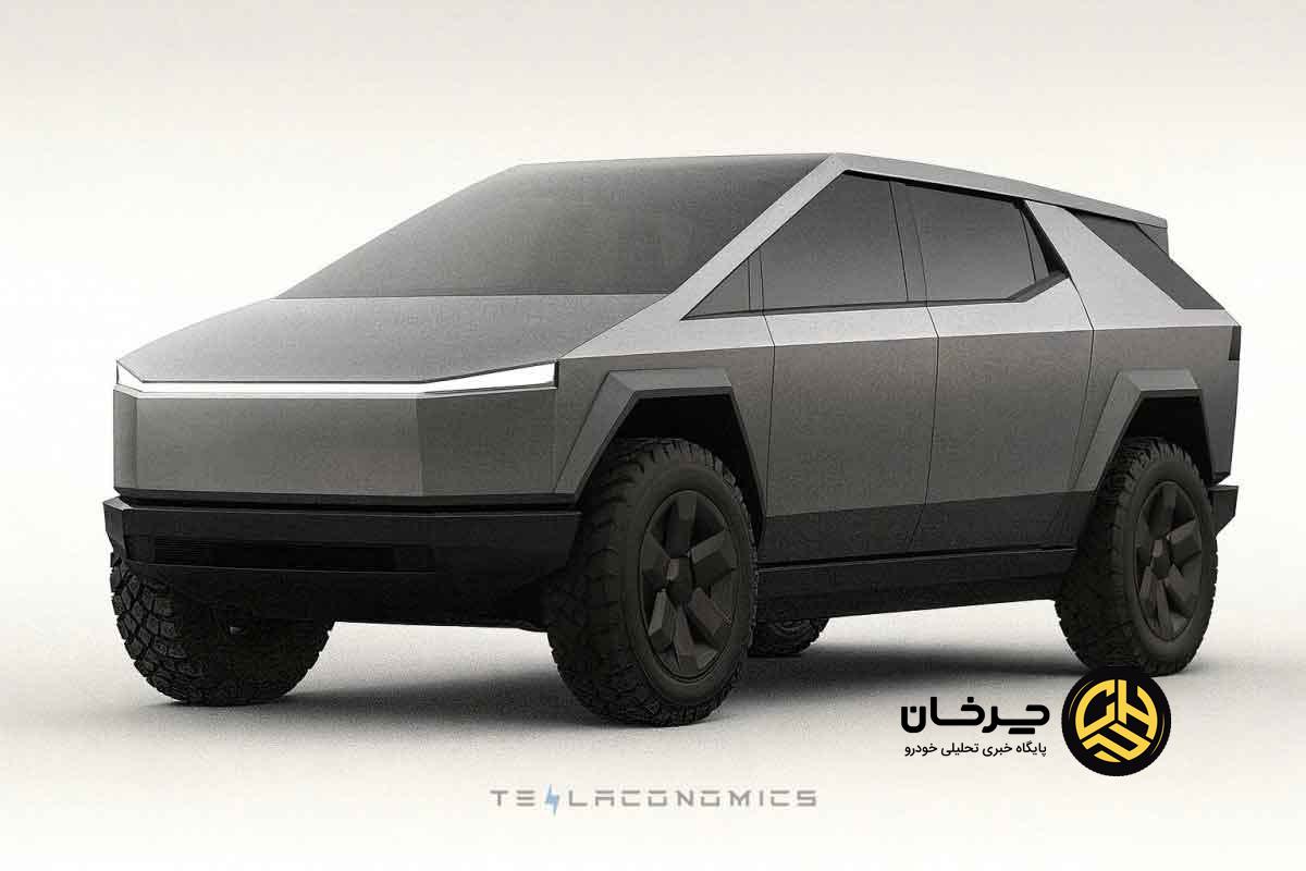 شاسی بلند سایبرتراک تسلا