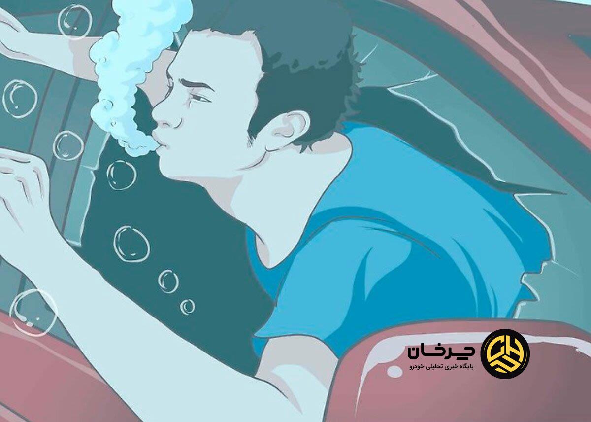 فرار از خودرو در حال غرق شدن