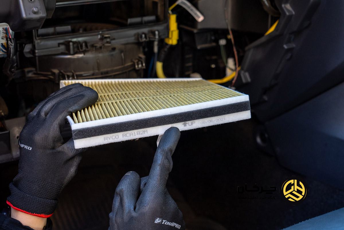 راهنمای تعویض فیلتر کابین خودرو