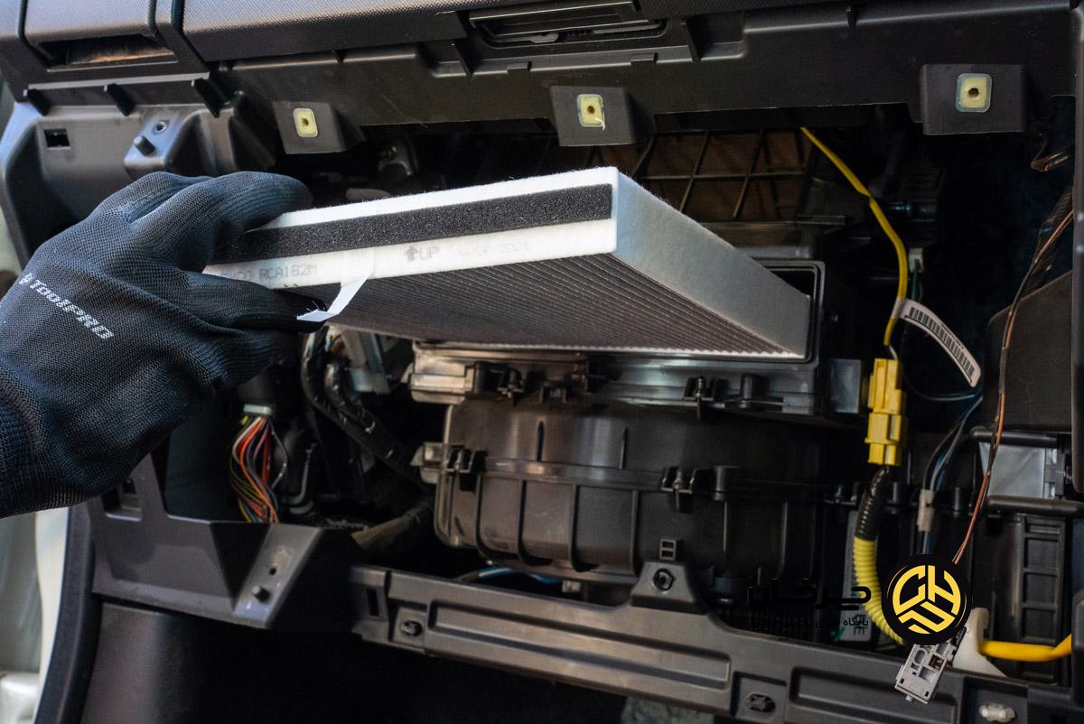 راهنمای تعویض فیلتر کابین خودرو