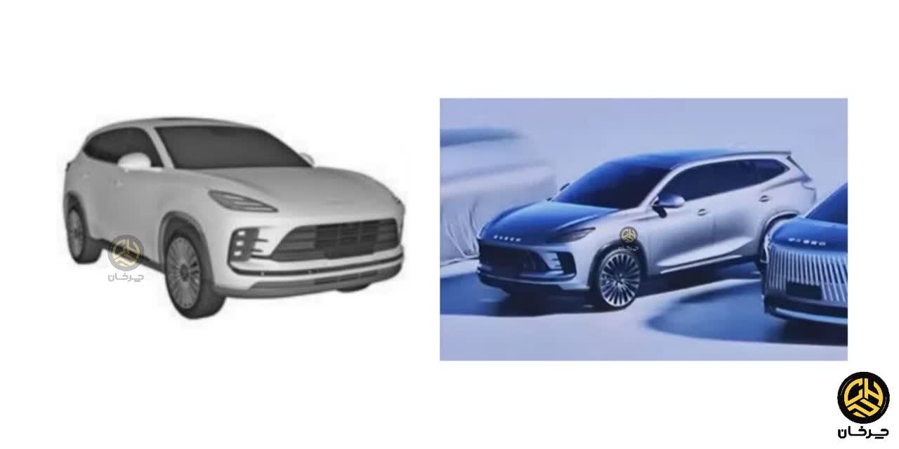 طرح چری اکسید تی ایکس ال جدید اکستریم ای تی 5 CHERY EXEED ET5 NEW TXL XTRIM