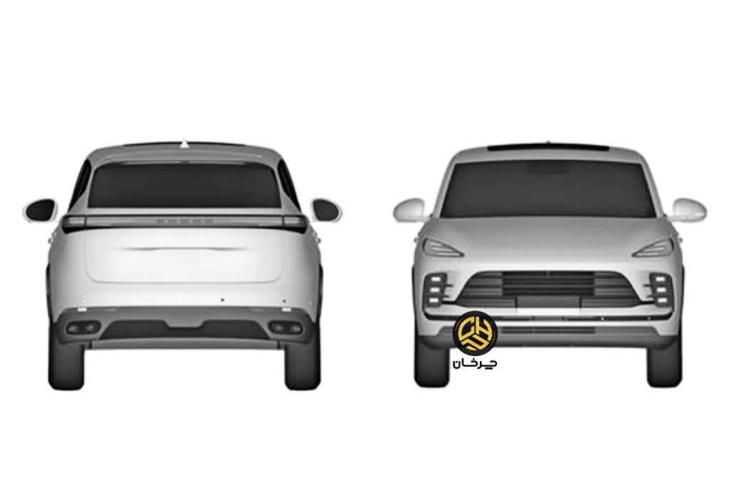 طرح چری اکسید تی ایکس ال جدید اکستریم ای تی 5 CHERY EXEED ET5 NEW TXL XTRIM