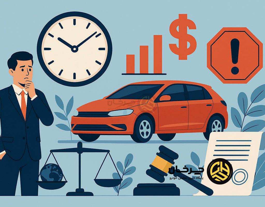 تأخیر در تحویل خودرو