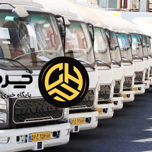 آیین تحویل رسمی کامیونت‌های آترا۶ به مشتریان سازمانی