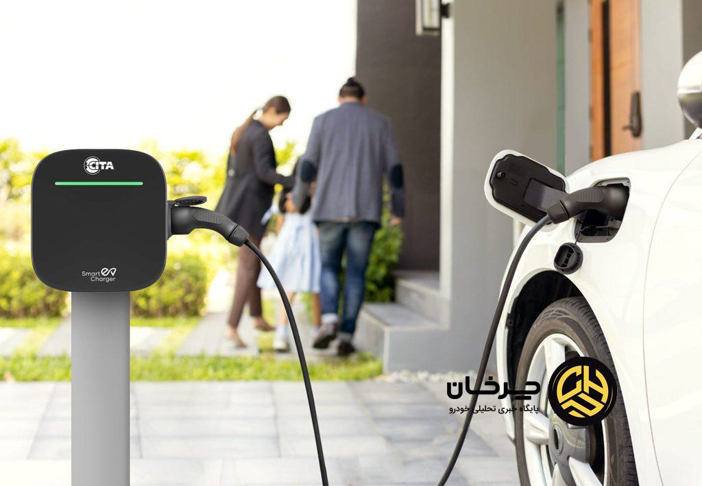 شارژر هوشمند خودرو برقی