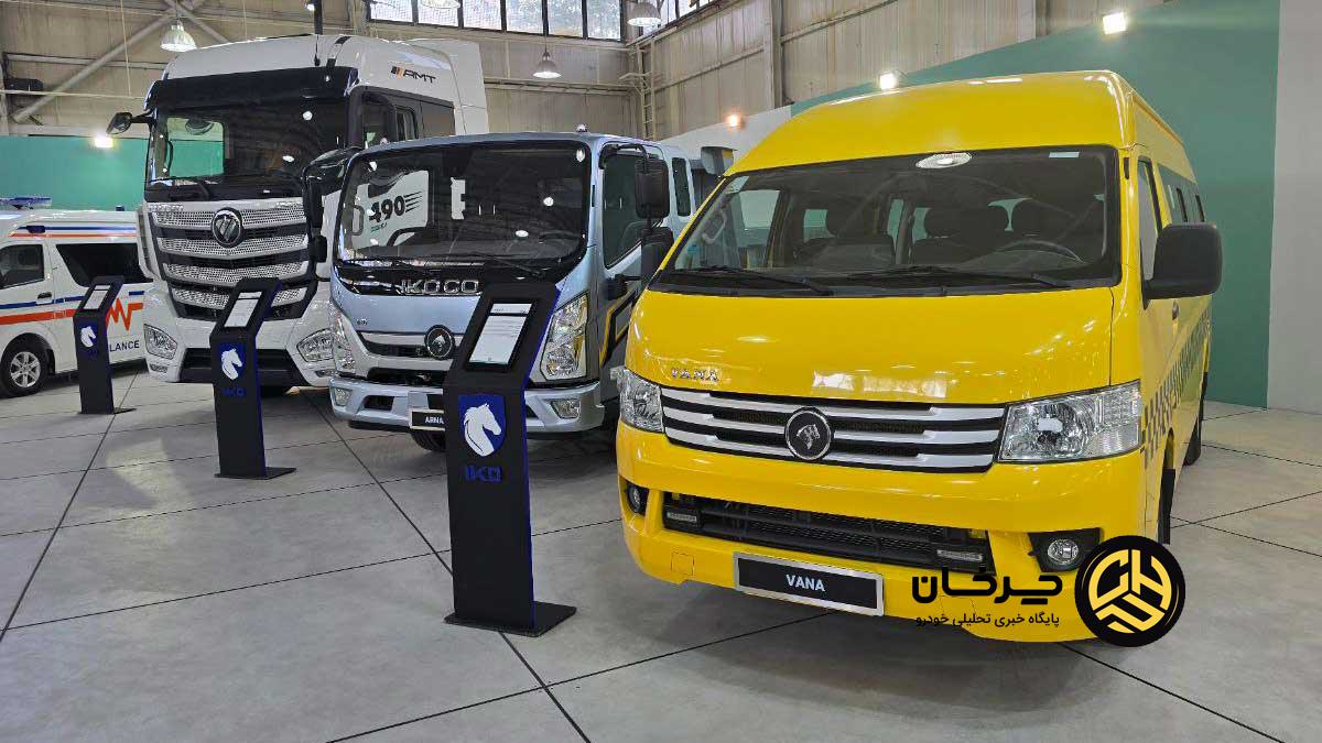 غرفه ایران خودرو در نمایشگاه تبریز 