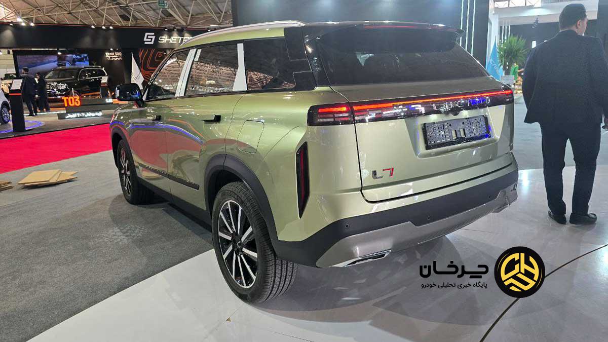 نگاهی به غرفه لوکانو در نمایشگاه تبریز با شاسی‌بلندهای L7 و L8