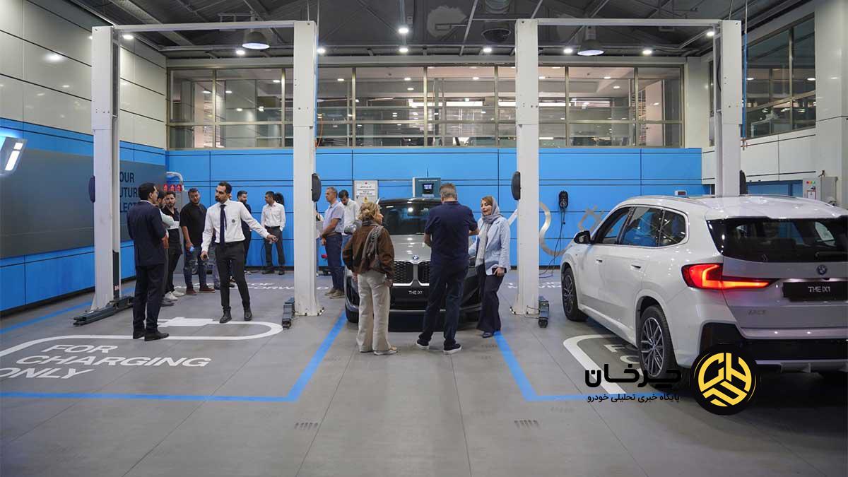 کلاس آموزشی خودروهای برقی BMW iX1