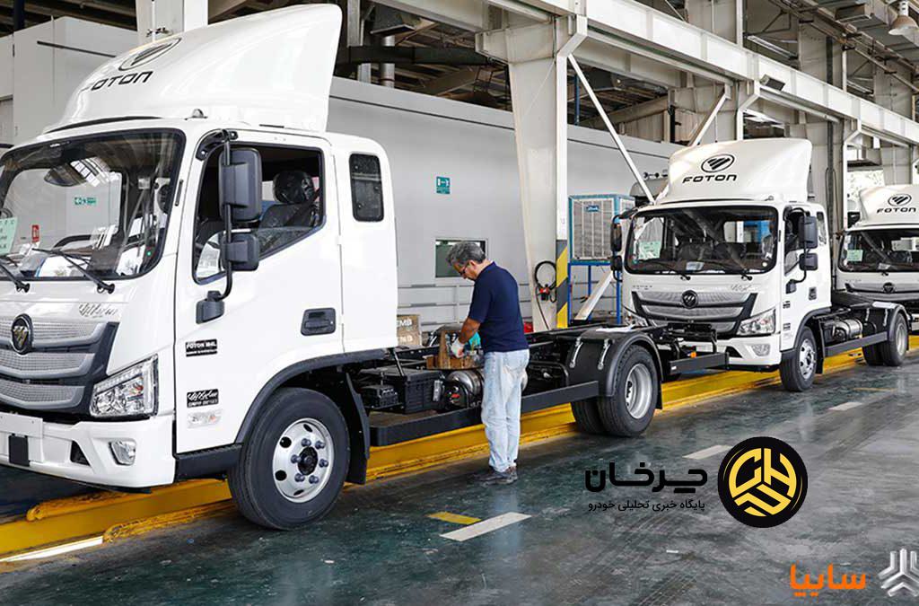 رکورد تولید سایپا دیزل