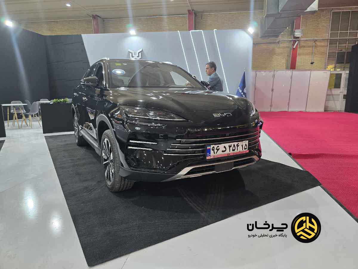 تیگارد نمایشگاه خودرو تبریز 1404