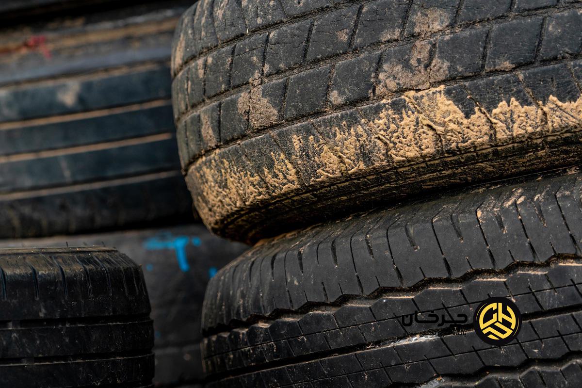 ساییدگی لاستیک