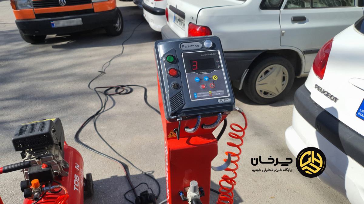 سنسور باد تایر