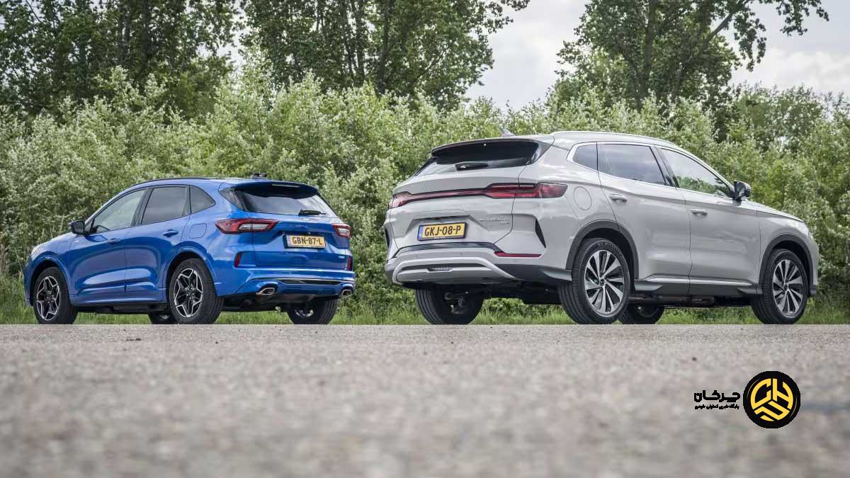 مقایسه BYD سانگ پلاس و فورد کوگا