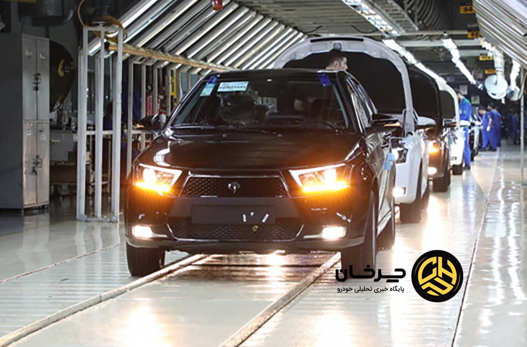 برنامه‌های تولید ایران خودرو