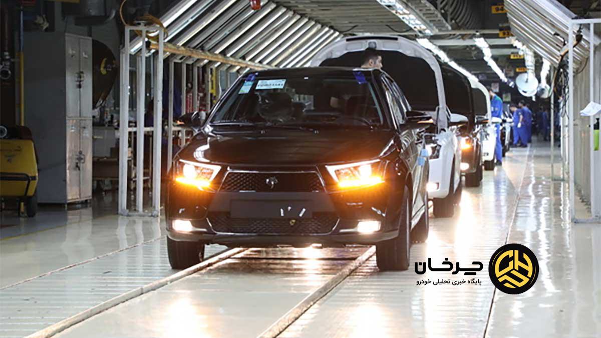 برنامه‌های تولید ایران خودرو