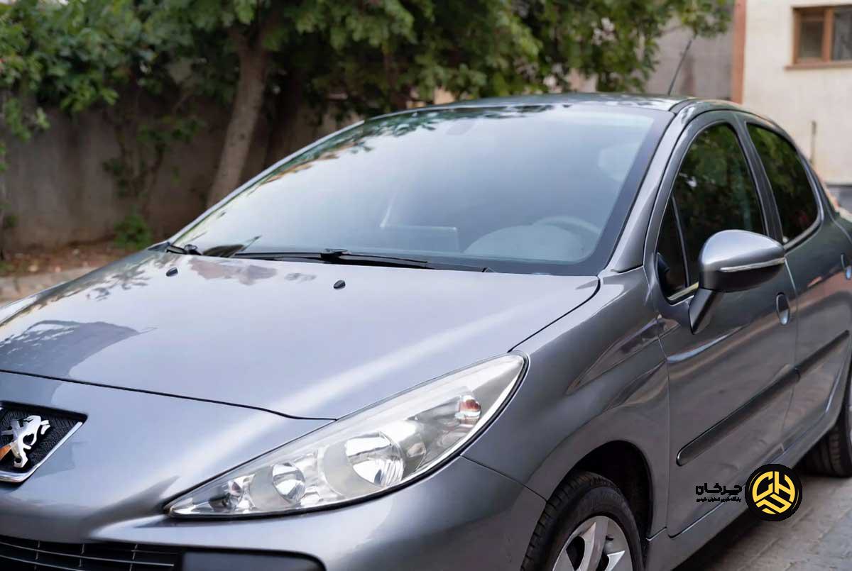 هزینه سرامیک بدنه پژو ۲۰۷