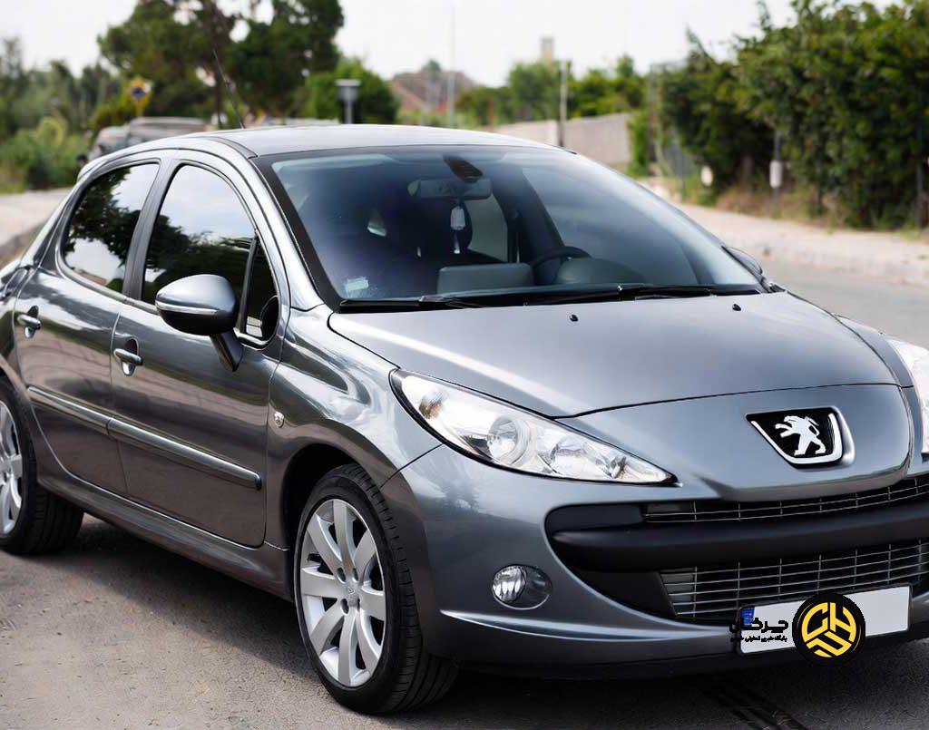 هزینه سرامیک بدنه پژو ۲۰۷