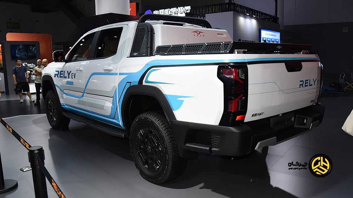 اولین پیکاپ برقی چری برای رقابت با هایلوکس معرفی شد