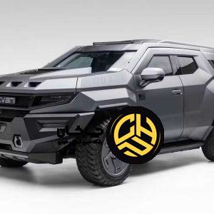 نسخه ویژه رضوانی ونجنس معرفی شد، شاسی‌بلند زرهی با امکانات VIP