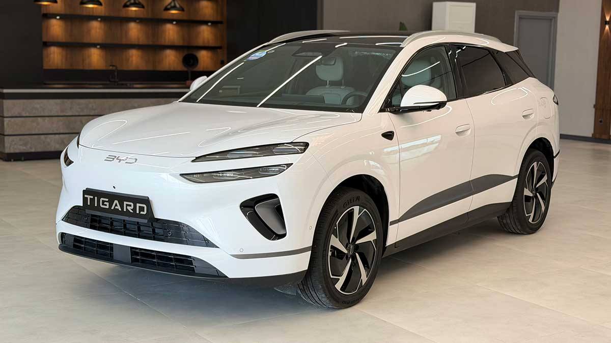 BYD سیلاین وارداتی 06 تیگارد موتور