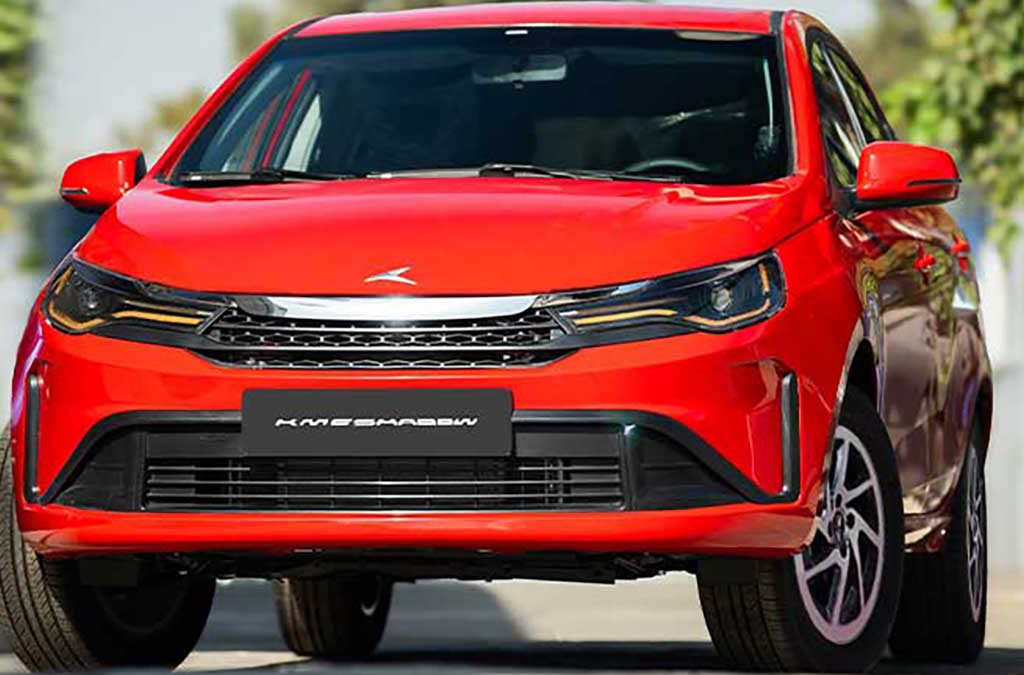 کی‌ام‌سی شدو، نخستین هاچ‌بک ملی کرمان موتور رونمایی شد