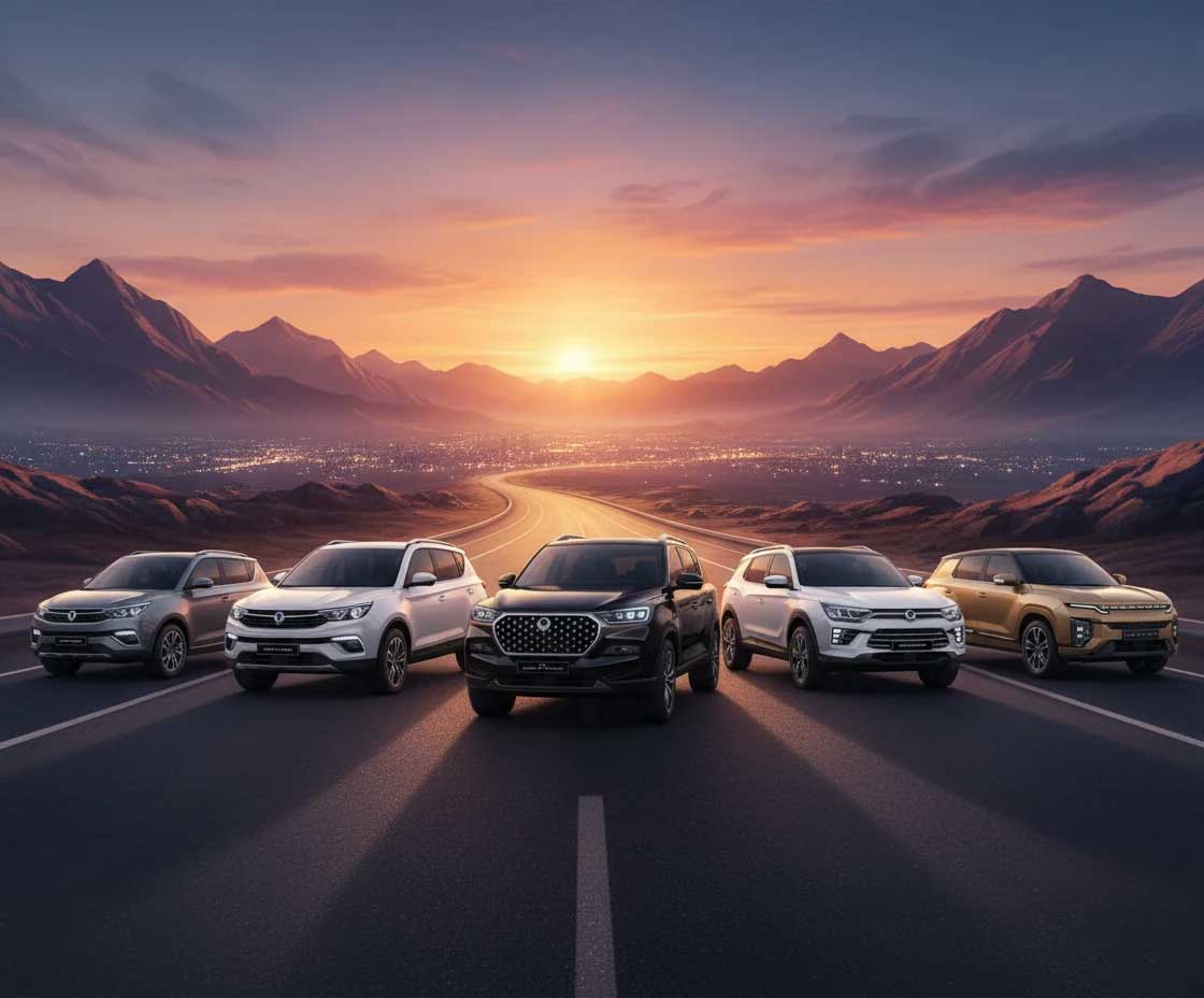 ورود طوفانی KGM به ایران؛ هرمس خودرو کاتالوگ و قیمت ۵ مدل جدید را اعلام کرد