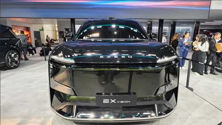 اکسید EX9 در پکن به نمایش درآمد؛ شاسی‌بلند پرچمدار چری برای رقابت با Zeekr 9X