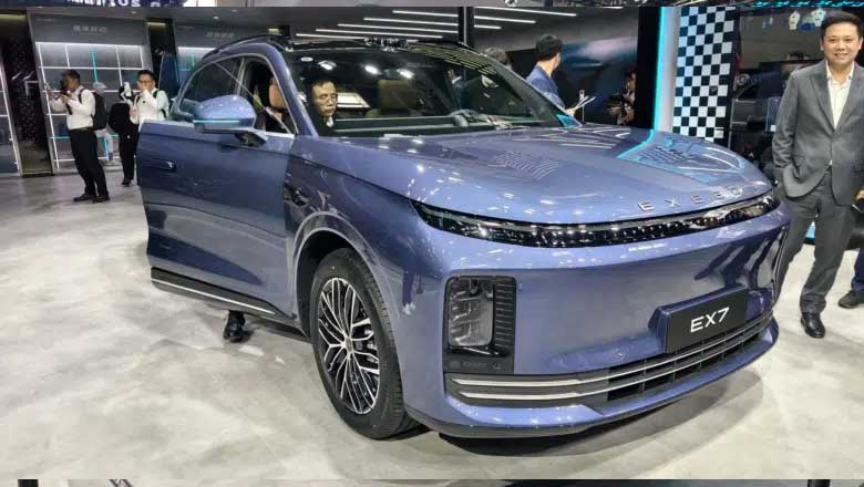 اکسید EX9 در پکن به نمایش درآمد؛ شاسی‌بلند پرچمدار چری برای رقابت با Zeekr 9X
